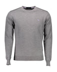 Harmont & Blaine Wool Crewneck Sweater - Gray/Grey