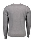 Harmont & Blaine Wool Crewneck Sweater - Gray/Grey