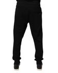 Dolce & Gabbana Black Cotton Jogger Pants