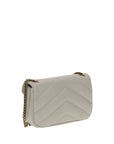 YSL Lou Lou leather chevron quilted shoulder bag