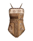 Zimmermann Lucky Paisley one-piece Swimsuit