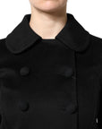 Dolce & Gabbana Wool Sartoria Italiano Coat - Black