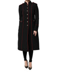 Dolce & Gabbana Long Military Coat - Black
