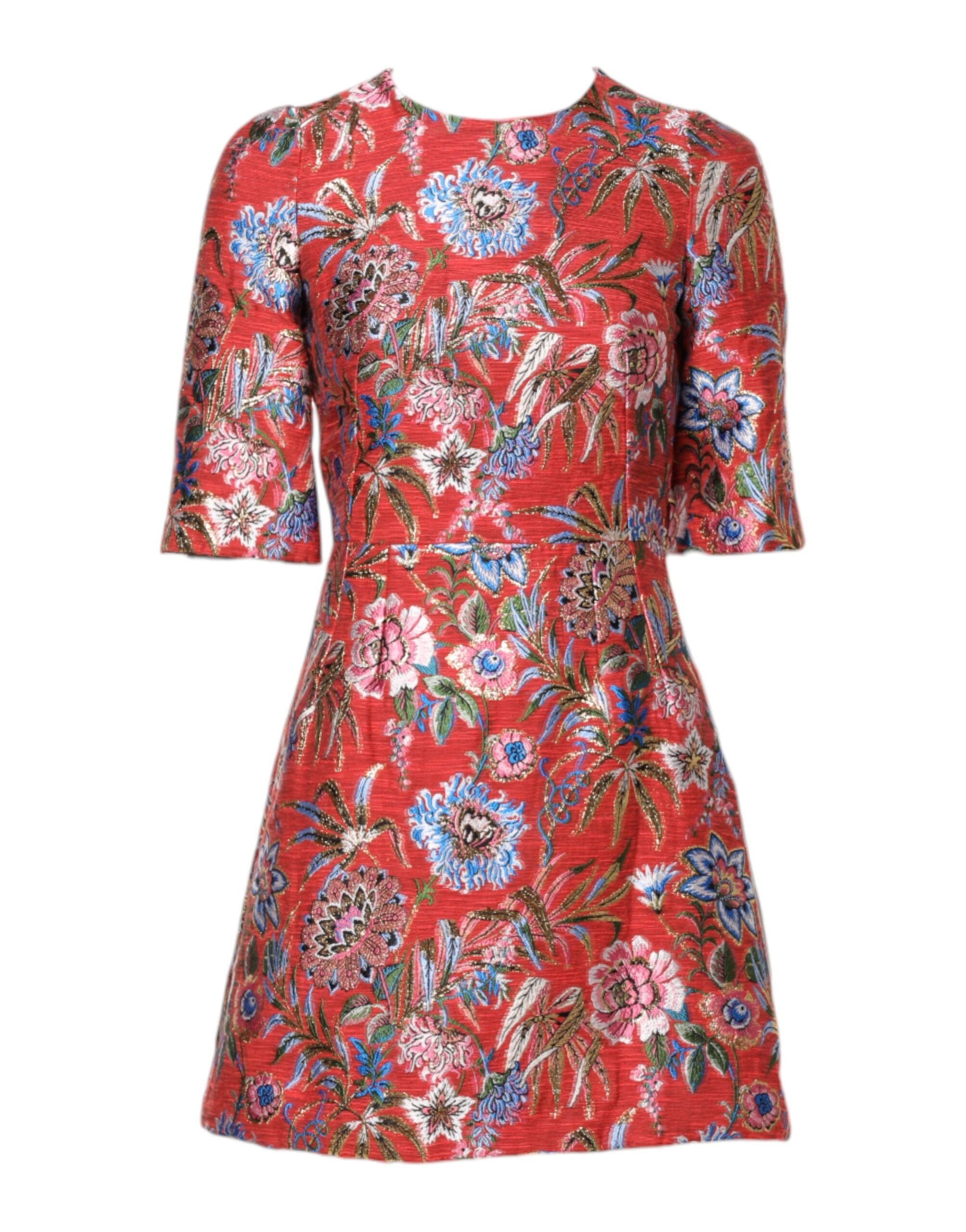 jacquard a line mini dress Dolce & Gabbana Floral A-line Jewel More new style Missacc Ivory Bride Elegant Pink Color:White Flowers