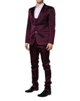 Dolce & Gabbana Vest, Blazer & Pants Silk 3-Piece Suit