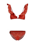 Zimmermann Frilly Bikini Swimsuit