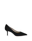 Jimmy Choo Black Leather Heeled Pumps