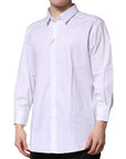 Dolce & Gabbana White Casual Collar Shirt