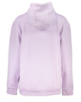 Cavalli Class Leopard Print Hoodie - Lilac