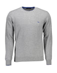 Harmont & Blaine Wool Men Sweater - Light Gray/Grey