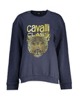 Cavalli Class Leopard Sweatshirt - Rustic Blue