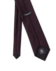 Dolce & Gabbana Jacquard Silk Suit Tie - Deep Purple