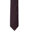 Dolce & Gabbana Jacquard Silk Suit Tie - Deep Purple