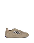 Burberry Terrace Leather Low Top Sneakers