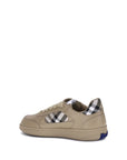 Burberry Terrace Leather Low Top Sneakers