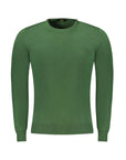 Cavalli Class Green Fitted Sweater