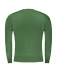 Cavalli Class Green Fitted Sweater
