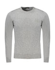 Cavalli Class Marle Gray/Grey Fitted Sweater