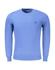 Cavalli Class Cerulean Blue Fitted Sweater