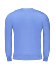 Cavalli Class Cerulean Blue Fitted Sweater
