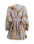 Zimmermann Ascension Plunge Mini Dress