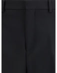 Gucci Black Wool Suit Pants