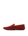 Bally Suede Leather Penny Moccasin - Bordeaux