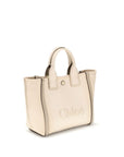 Chloé Top Handle Canvas Tote Bag