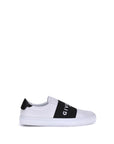 Givenchy Leather Laceless Slip On Low Top Sneakers