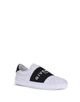 Givenchy Leather Laceless Slip On Low Top Sneakers