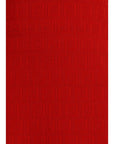 Fendi Monogram Red Long-Midi Dress