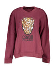 Cavalli Class Leopard Sweatshirt - Rustic Purple
