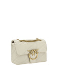 PINKO Love Mini Puff Leather Shoulder Bag