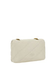 PINKO Love Mini Puff Leather Shoulder Bag