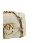 PINKO Love Mini Puff Leather Shoulder Bag
