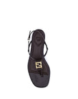 Fendi Leather Flat Sandals