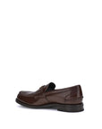 Prada Brown Leather Loafers