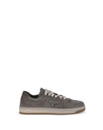 Prada Suede Leather Low Top Lace-Up Sneakers