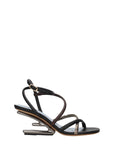 Fendi Leather Heeled Sandals