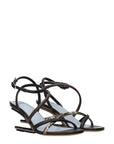Fendi Leather Heeled Sandals
