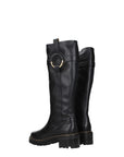 See By Chloé Black Leather Over The Knee