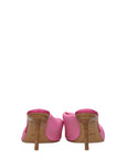Jacquemus Pink Leather Stiletto Heeled Sandals