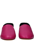 Givenchy Leather Fuchsia Pink Slingback Flat Sandals