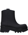 Chloé Midi Ankle Rubber Boots - Black