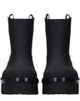 Chloé Midi Ankle Rubber Boots - Black