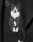 Dolce & Gabbana Embellished Suit Blazer - Black