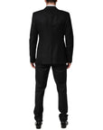 Dolce & Gabbana Virgin Wool Blazer & Pants 2-Piece Suit - Black