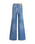 Chloé Light Wash Flared Jeans