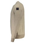 North Sails Ribbed Wool Sweater - Beige