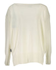North Sails Wool-Cashmere V-Neck Relaxed Fit Sweater - White